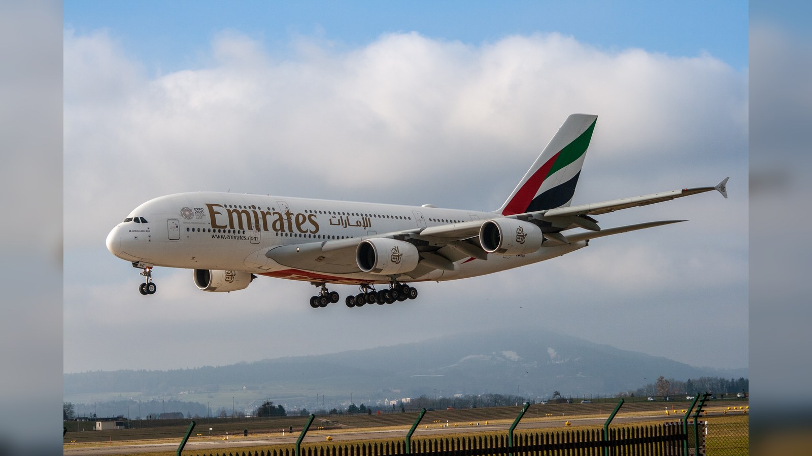 Emirates aircraft